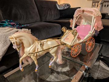 Barbie Horse and Carriage Italy Mattel 1991
