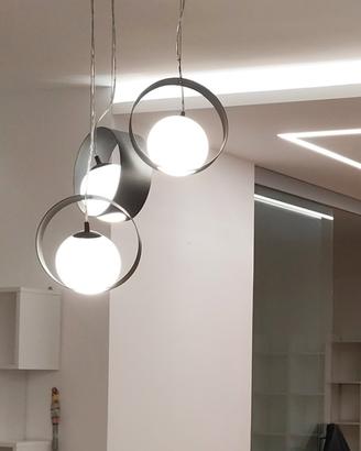 Eglo Lampada a sospensione Camargo, 3 luci