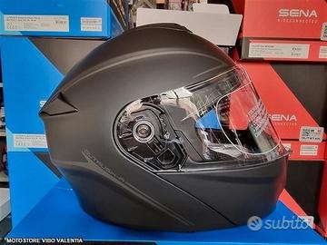 Casco modulare sena outrush r bluetooth matt black