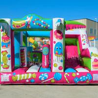 Giostra Multiattività Gonfiabile per Parchi Gioco
