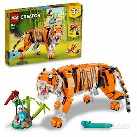 Set di costruzioni 3 in 1 Creator The Tiger