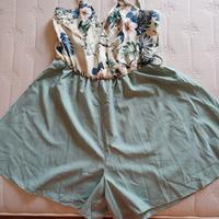 tutina/pagliaccetto estivo floreale