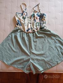 tutina/pagliaccetto estivo floreale