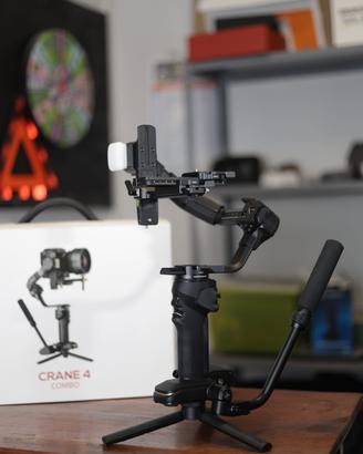 ZHIYUN 4 COMBO - stabilizzatore NUOVO video 10 kg