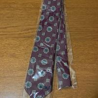 cravatta bordeaux in seta Silbon