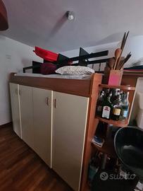 Armadio letto fatto su misusa