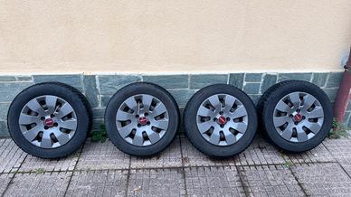 Cerchi gomme 4 stagioni Fiat panda