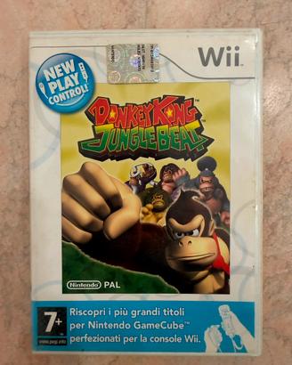 Gioco Wii Donkey Kong Jungle Beat ITA CIB
