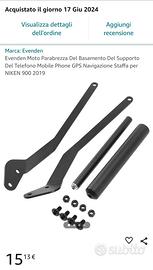 supporto porta smartphone navigatore yamaha niken