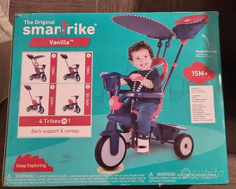 Triciclo per bambini 4in1 SmartTrike Blu Navy