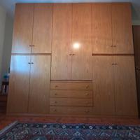 Armadio a 6 ante con cassetti