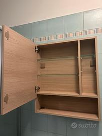 mobile bagno sospeso