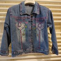 Giubbotto jeans bambina