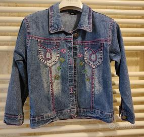 Giubbotto jeans bambina