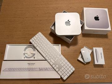 Mac mini M2 + magic keyboard + magic mouse