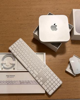 Mac mini M2 + magic keyboard + magic mouse