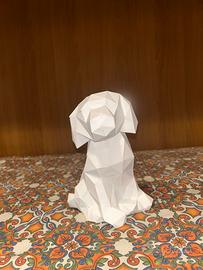 Cagnolino Low Poly Handmade