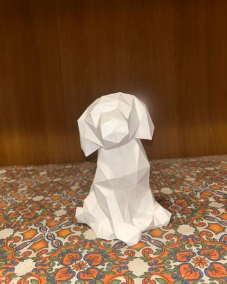 Cagnolino Low Poly Handmade