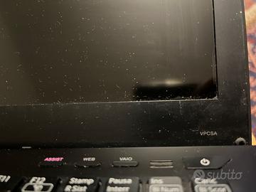 Notebook Sony vaio VPC SAbper ricambi