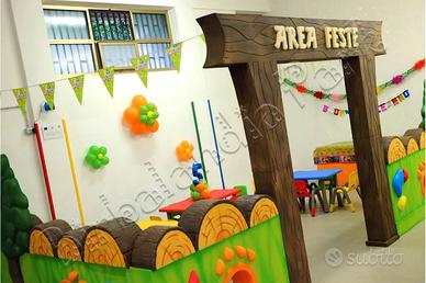 Scenografie per Aree Gioco e Sala Feste x Bambini