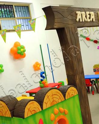 Scenografie per Aree Gioco e Sala Feste x Bambini