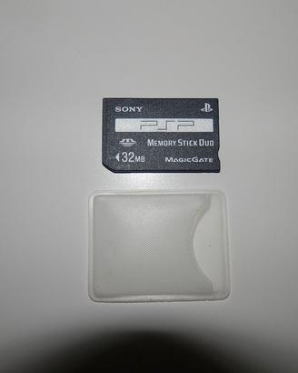 PSP Sony memory Stick Duo 32 mb