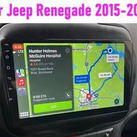 Jeep Renegade navigatore android 4+64 carplay