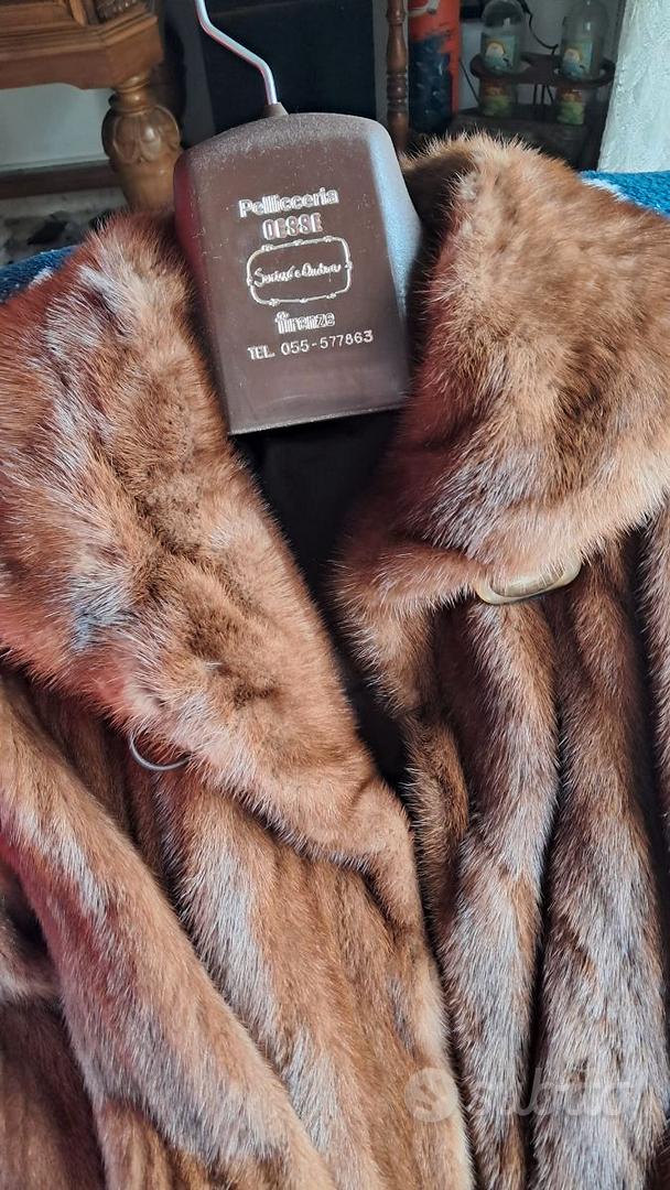 Cappotto di Visone Oesse Firenze - Abbigliamento e Accessori In vendita ...