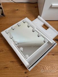 Flamingueo Specchio Trucco con Luci 36x47
