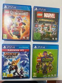Giochi ps4 a scelta 10e cad!