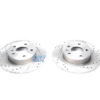 DISCHI FRENO FORATI E SCANALATI PER MERCEDES