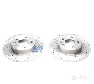 DISCHI FRENO FORATI E SCANALATI PER MERCEDES