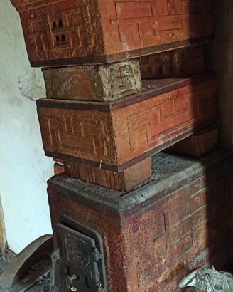 stufa terracotta refrattaria Becchi 