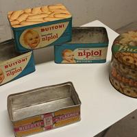 Scatole latta Buitoni  Plasmon e Doria