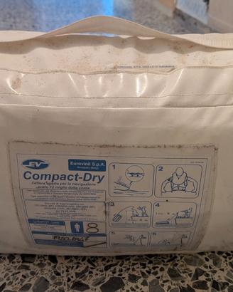 Zattera Eurovinil Compact-Dry 8 posti entro 12 mig