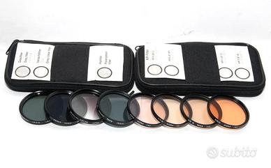 HAMA 8 FILTRI 49mm per Fotografia Colori e B/N