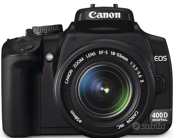 Canon 400D + obiettivo zoom 18-55