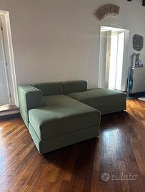 Divano verde Jattebo Ikea