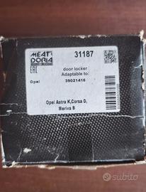 SERRATURA BAGAGLIAIO OPEL CORSA , ASTRA , MERIVA