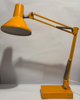 Lampada da tavolo vintage anni ’70 gialla