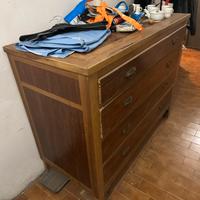 Cassettone legno massello