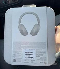WH-1000XM5 latest SONY wireless white silver NUOVO