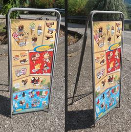 cartello gelati friulgel,si spedizione 