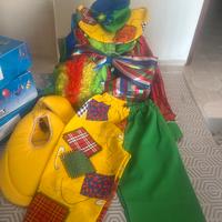 Pagliaccio vestito bambino carnevale