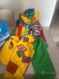 Pagliaccio vestito bambino carnevale