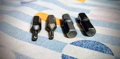 4 punte per avvitatore / cacciavite