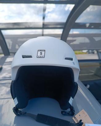 casco Salomon icon LT White 