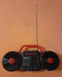 Radioregistratore Philips D8007/02L vintage 