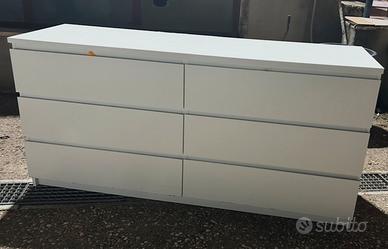 Cassettiera ikea bianca