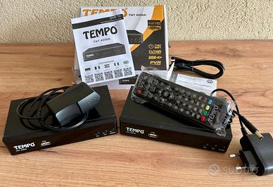 Tempo 4000 Decoder Digitale Terrestre DVB T2, HD